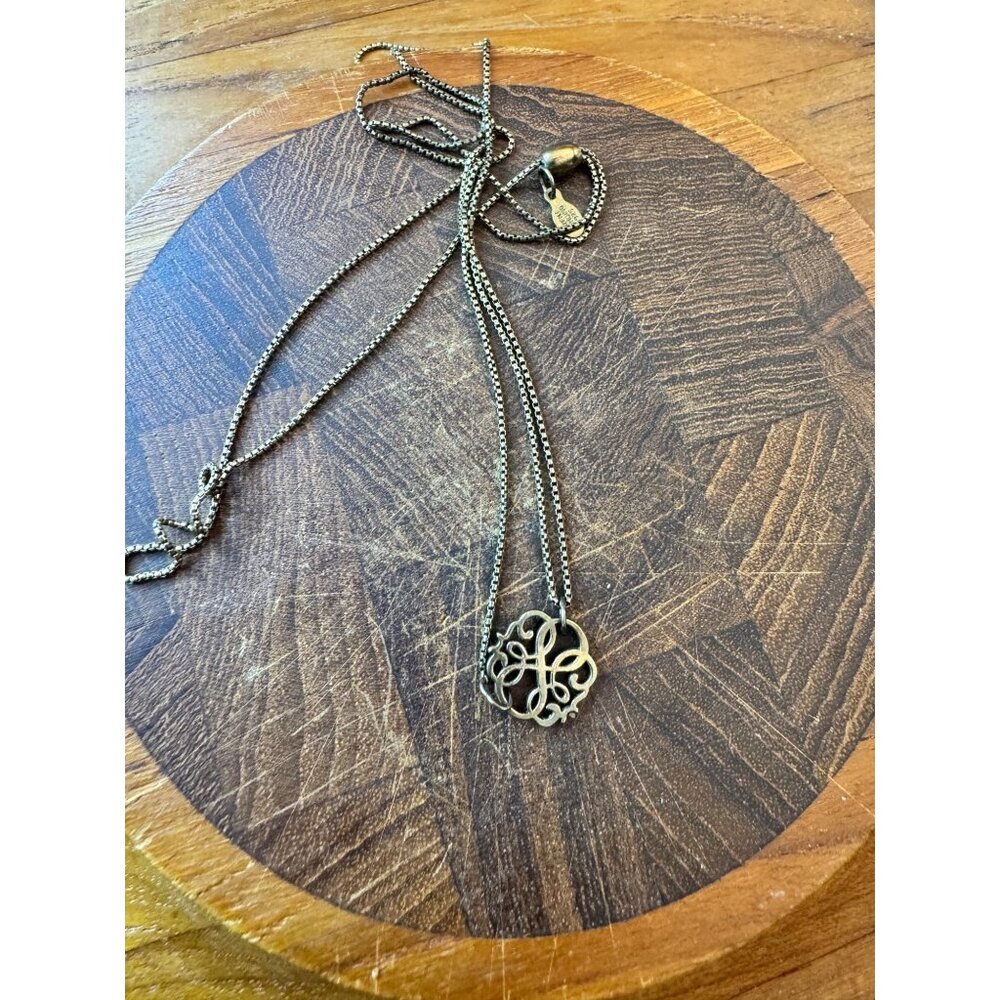 Alex and Ani Path of Life Necklace Adjustable Slide 14K over Sterling Silver